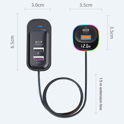 Multi-function Super Fast Car Charger - Sustainable stuff
