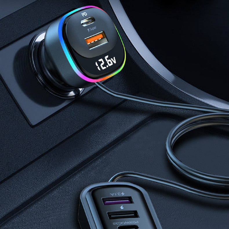 Multi-function Super Fast Car Charger - Sustainable stuff