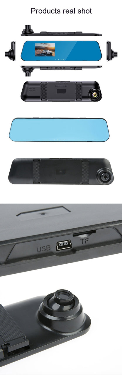 Front And Rear Night Vision Recorder HD Camera - Sustainable stuff