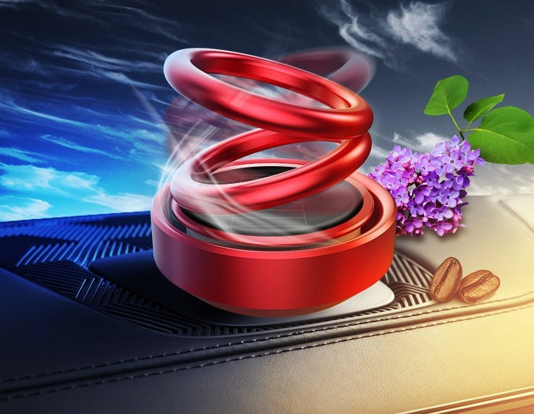 Solar Auto Rotation Car Air Freshener - Sustainable stuff
