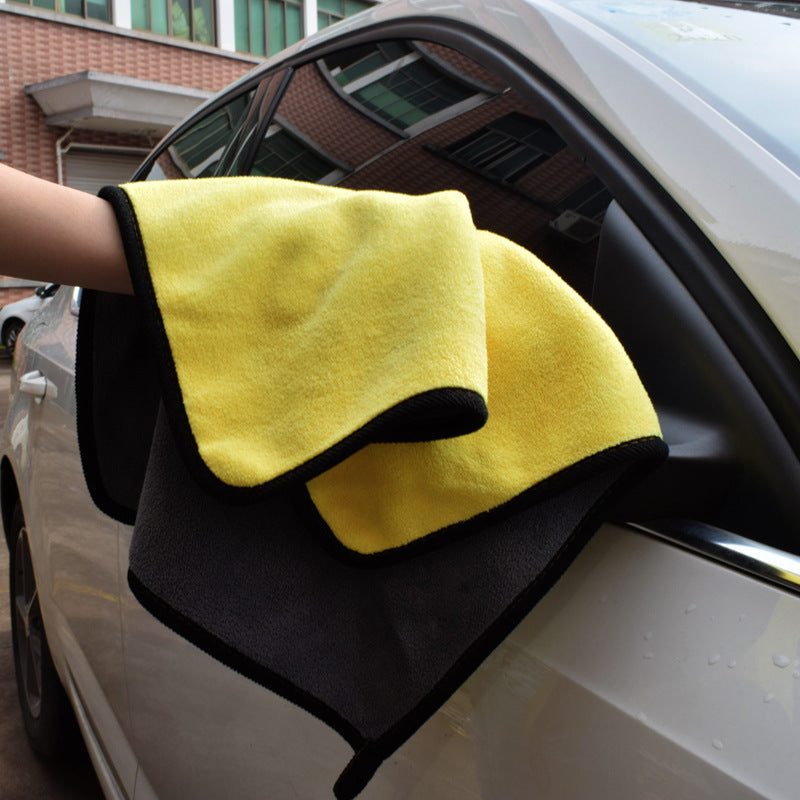 Premium double-sided microfiber car wash towel - Sustainable stuff